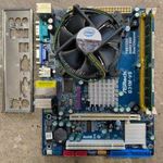 ASRock G31M-VS, Intel Celeron 440 2GHz/512KB/800MHz, 1GB 800MHz DDR2 félkonfig fotó