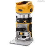18V Akkumulátoros felsőmaró, 8mm (akku és töltő nélkül) (DeWALT DCW600N-XJ) fotó