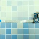 DELL Inspiron 15 5521 3521 laptop USB port panel 075PM1 NBX00019N00 fotó
