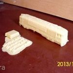 N 1: 160 Narancs CSD mozdony műgyanta öntvény fotó