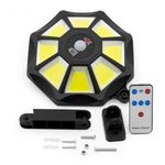 Kültéri solar LED körlámpa / mozgásérzékelő, beépített napelem fotó