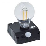 Napelemes LED lámpa, automatikus ki/be kapcsolással fotó