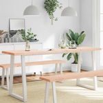kezeletlen tömör fa asztallap 180x60x(2-4) cm fotó