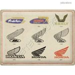 Retró Fém Tábla - Honda Logók Dombornyomott fotó
