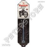 Retró Fém Hőmérő - Kawasaki fotó