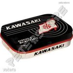 Retró Cukorkás Fémdoboz - Kawasaki Dombornyomott fotó
