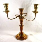 DEKORATÍV CSAVART KARÚ ART DECO FAZONÚ EZÜSTÖZÖTT GYERTYATARTÓ X fotó