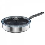 FISKARS Functional Form párolóserpenyő, fedővel (26 cm) kerámia bevonattal fotó