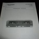 BLAUPUNKT C-1700 HiFi double cassette deck szervízkönye fotó