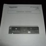 BLAUPUNKT C-1600 HiFi cassette deck szervízkönye fotó