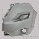Fiat Ducato 2014-2023 - Első lökhárító sarok bal ködlámpás, s. szürke fotó