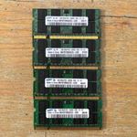 DDR2-es SAMSUNG laptop RAM - 4 x 1 GB fotó