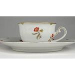 1S083 Régi MEISSENI porcelán kávéscsésze és tányér fotó