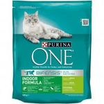 ONE INDOOR FORMULA Pulykában és teljes kiőrlésű gabonákban gazdag száraz macskaeledel 800g fotó