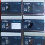 6 DB TDK mini DV ME DVM60 DIGITAL VIDEO CASSETTE TDK VIDEOKAMERA KAZETTA VDEÓ KAZETTA fotó