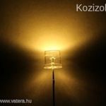 5mm-es, szórt, 25000mCd Flat-Top, Melegfehér Led fotó