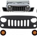 Elülső összeszerelő rács és LED lámpák a JEEP Wrangler / Rubicon JK (2007-2017) Angry Bird Design... fotó