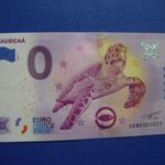 FRANCIAORSZÁG 0 EURO 2022 NAUSICAÁ TEKNŐSBÉKA! RITKA EMLÉK PAPÍRPÉNZ! UNC fotó