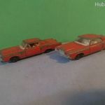 Régi Siku Ford Continental Mark III 2 darab egyiknek a hátsó üvege sérült =M= fotó