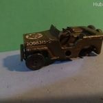 Régi Minic Toys Jeep kerék hiány sérült =R= fotó