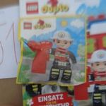 xx(LE51) ÚJ BONTATLAN LEGO DUPLO TŰZOLTÓ FIGURA + ÚJSÁG fotó