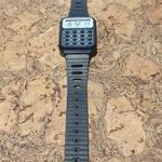 Retro halálmenő számológépes kvarcóra quartz újszerű állapotban szocreál kvarcjáték fotó