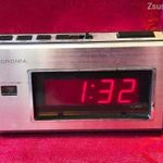 Retró Micronta digitális ébresztős óra fotó