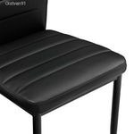 Coleta Nova II NEW étkezőszék Fekete 4 db fotó