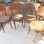 retró Thonet jellegű szék 4 darab fotó