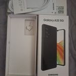 SAMSUNG GALAXY A33 5G 6/128 GB DualSIM Fekete Kártyafüggetlen fotó