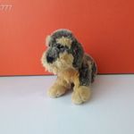 Szálkás szőrű TACSI Kutya DRÓTSZŐRŰ TACSKÓ plüss kutyus kabala figura 27 cm EXTRA ! ÉLETHŰ !! fotó
