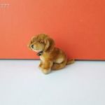 STEIFF kutya TACSKÓ 13 cm-es antik STEIFF Dachshund Dog kabala figura !! EXTRA !! fotó
