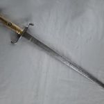 Német eredeti császári M-1871 Mauser kadétok, katonai iskola szuronya szurony fotó
