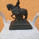 SIDLÓ F. NEMZETI ÁLDOZATKÉSZSÉG SZOBRA. HADSEGÉLYEZŐ HIVATAL, AUGUSTA ALAP. RITKA! fotó