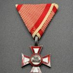 Katonai Érdemkereszt, fémjel, gyártójel, Ferenc József fotó