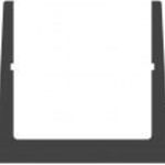 Hűtőborda 2, 3 K/W 50 x 88 x 35 mm, Fischer Elektronik SK 08 50 SA-CB fotó