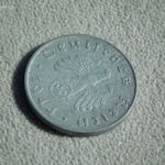 Németország, horogkeresztes birodalmi 10 Pfennig (Reichspfennig), 1944 D fotó