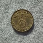 Németország, horogkeresztes birodalmi 5 Pfennig (Reichspfennig), 1939 B fotó