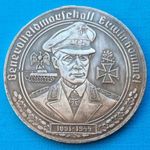 Erwin Rommel Tábornok 50mm Náci Birodalmi Emlékérme Másolat No.540 fotó