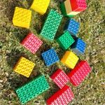 GABI retro műanyag építőkocka csomag fotó
