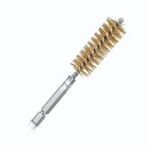 Hatszög bit szárú réz kefe 10 mm - cső tisztító csőtisztító kefe fotó