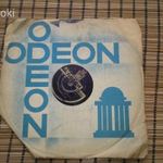 Régi gramofonlemez Dankó Pista és Kalmár Pál Most van a nap lemenőben…Odeon borító és lemez fotó