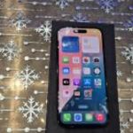 Apple iPhone 15 128GB Újszerű Black Garancia 93% Aksi fotó