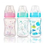 BabyOno cumisüveg műanyag szélesnyakú anticolic 240ml fotó