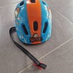 Gyerek sisak sünis kék/narancs 44-48 cm fotó