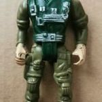 G.I. Joe retro játék katona, figura fotó