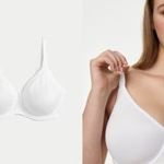Új! Marks & Spencer MINIMISER - Underwired bra - white Cool Comfort™ 100H fotó