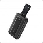 Anker Power Bank 10000mAh 30W USB-C+L Cable Black (A1680G11) fotó