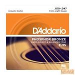 D'Addario EJ15 húrgarnitúra akusztikus gitárhoz. fotó