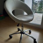 Fehér irodai szék iskolás gyereknek max. 52 cm ülésmagasság fotó